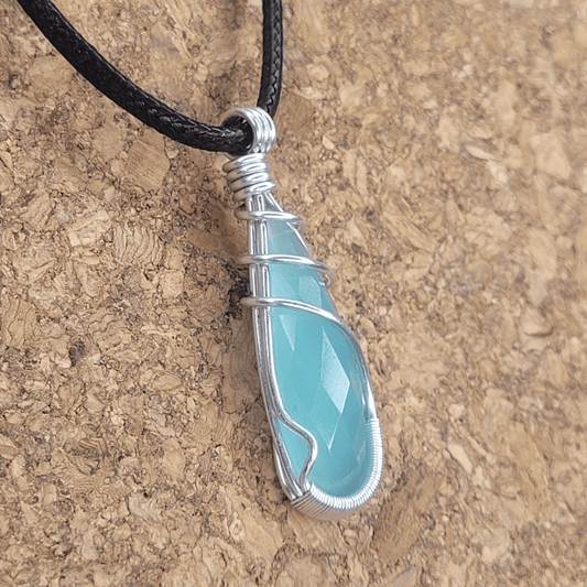 CRYSTAL PENDANT CHRYSOCOLLA