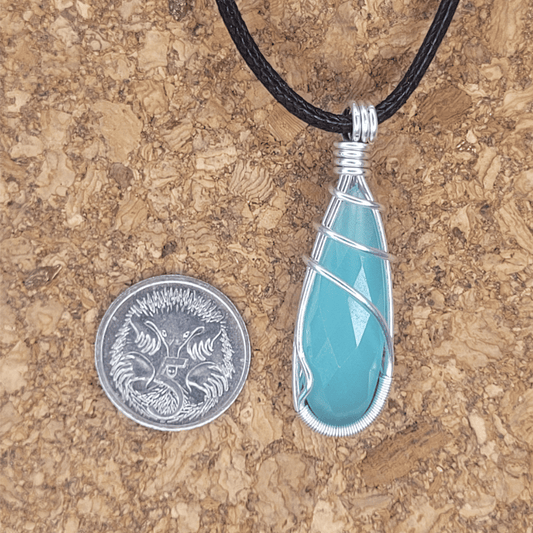 CRYSTAL PENDANT CHRYSOCOLLA